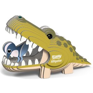 10043 STEMulando Caimán (Cocodrilo) Rompecabezas 3D EUGY